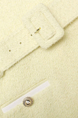 Low-RiSequin Pants Set in Yellow