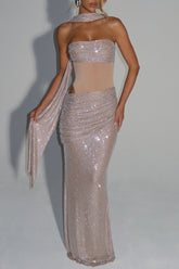 Maxi Dress - Nude