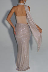 Maxi Dress - Nude
