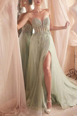 A-Line Prom Gown