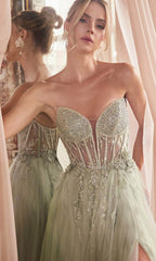 A-Line Prom Gown