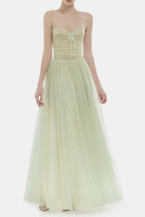 Fishbone Maxi Dress