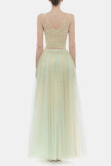 Fishbone Maxi Dress