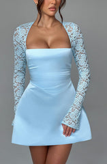 Mini Dress - Blue