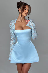 Mini Dress - Blue