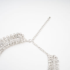 Crystal-Embellished Layered Necklace