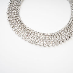 Crystal-Embellished Layered Necklace