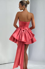 Mini Dress - Coral Pink