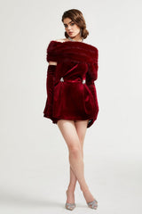 Wivika Fur Dress