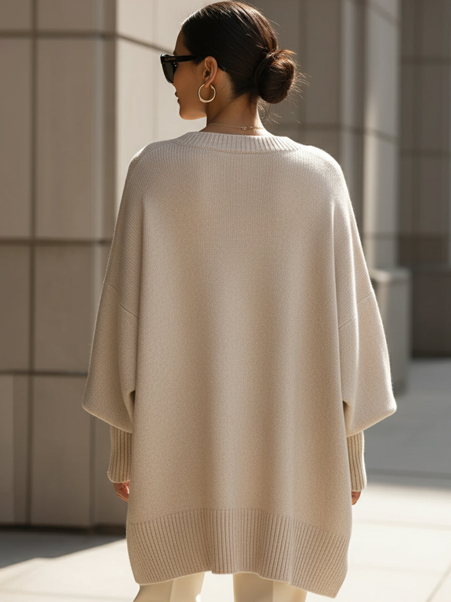 Knit Poncho Sweater