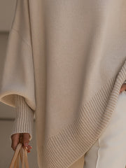 Knit Poncho Sweater