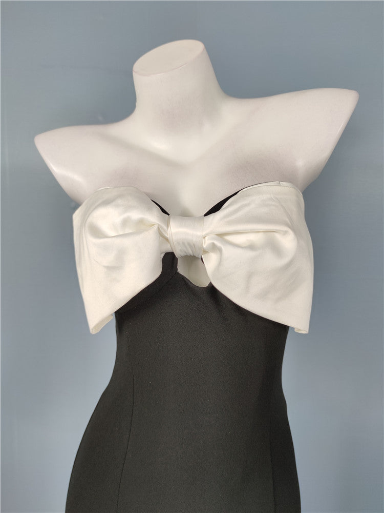 Satin Bodycon Mini Dress