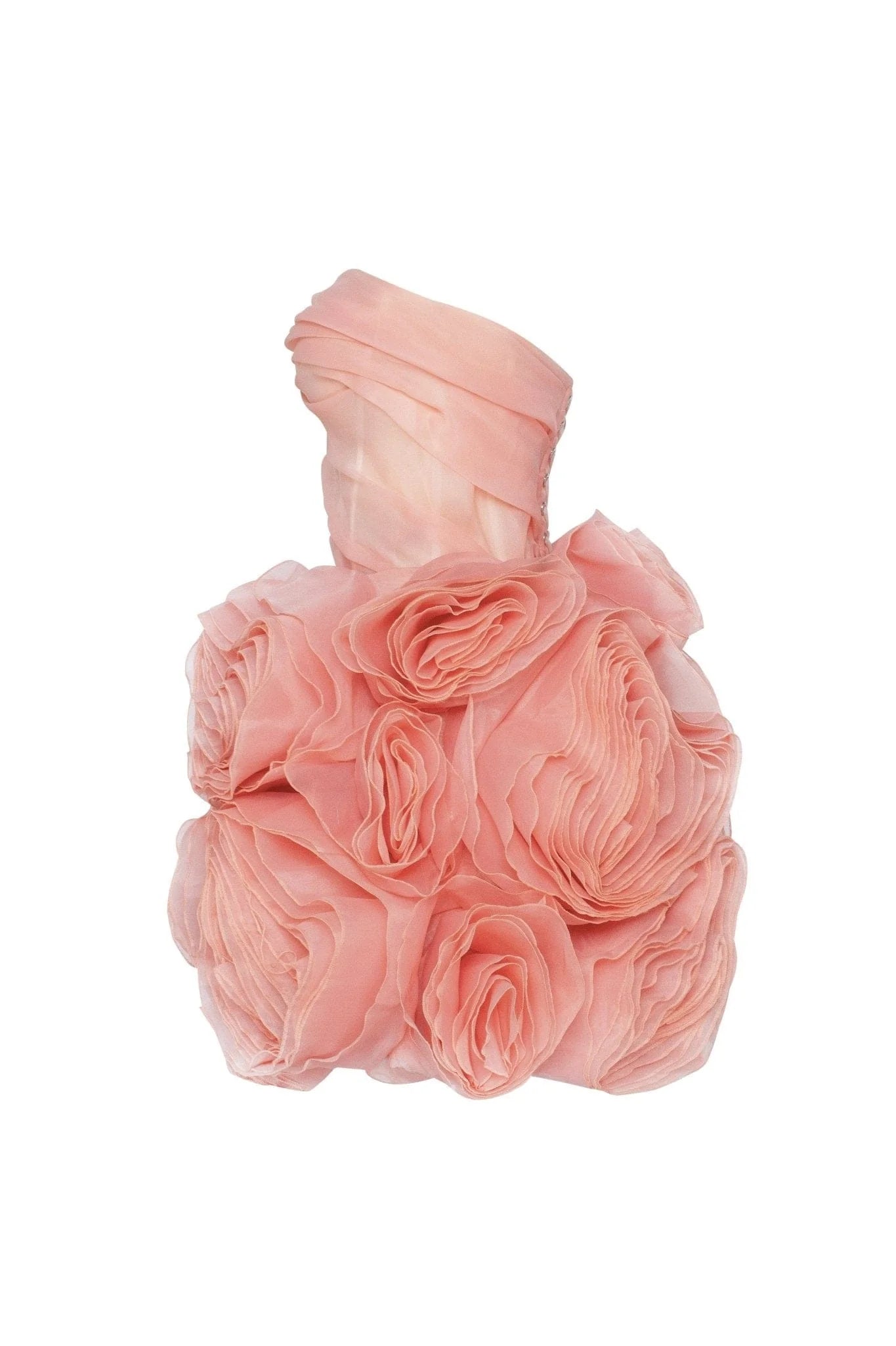 Organza Coral Mini Dress