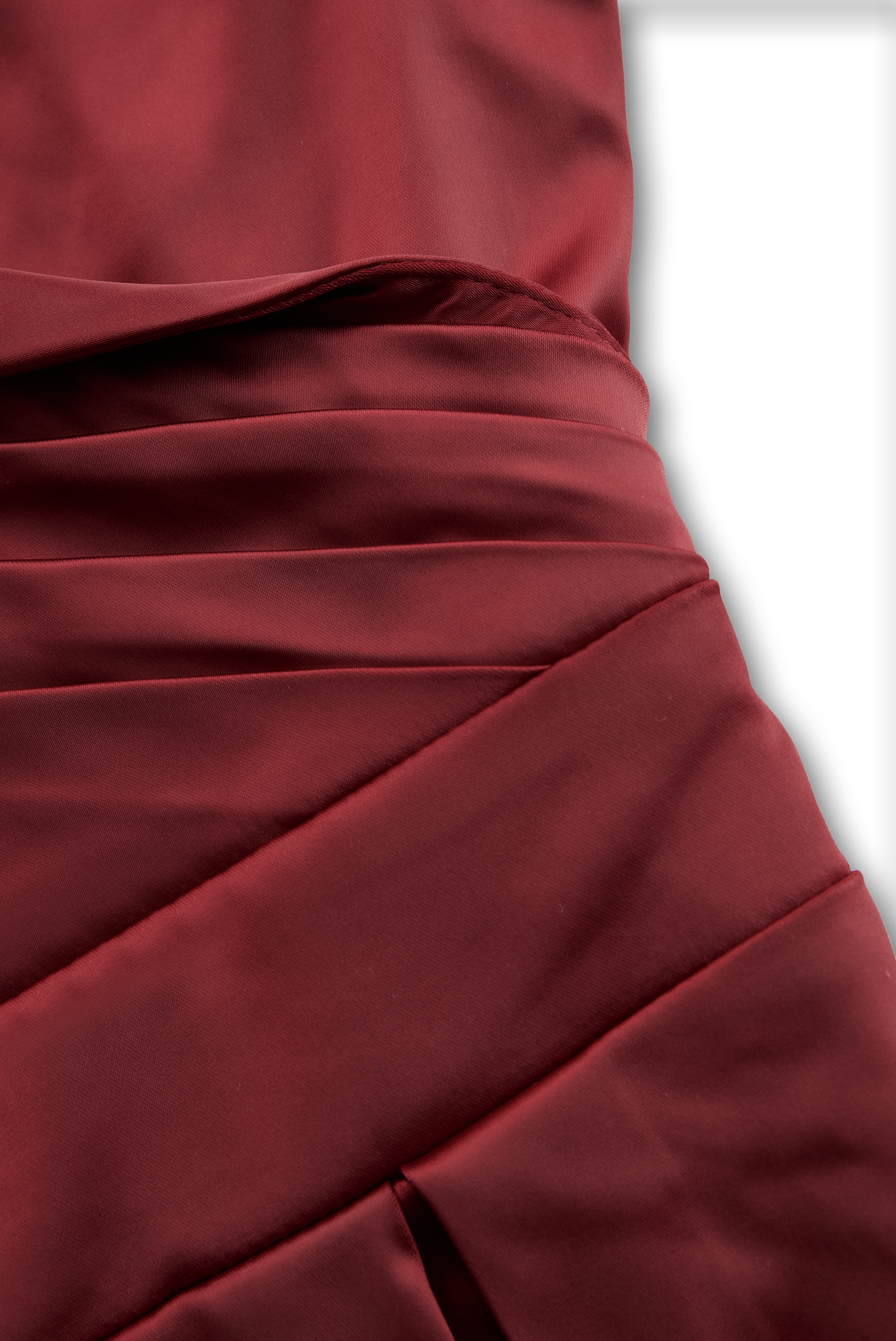 Vintage-Inspired Satin Midi Dress With Collar
