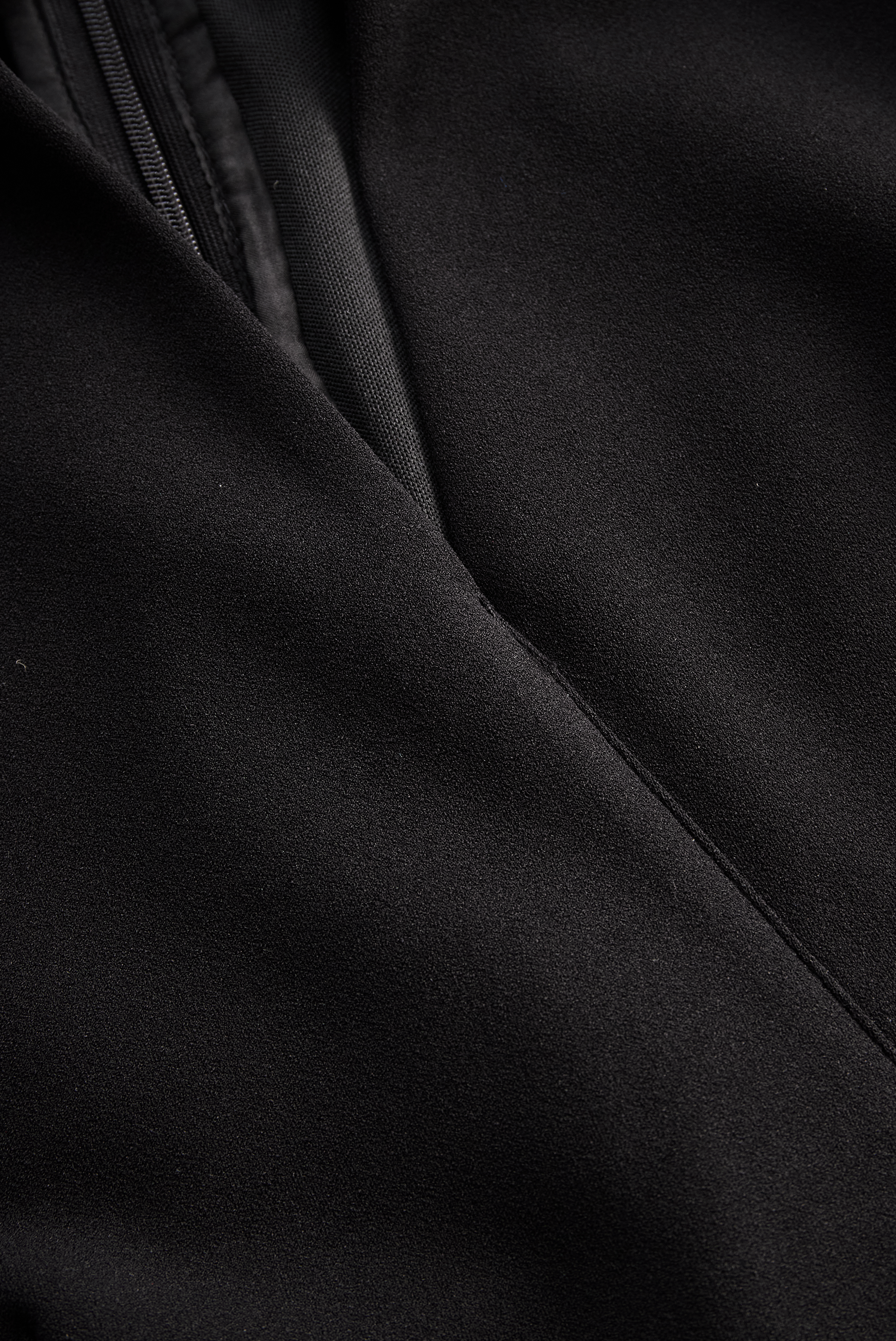 Refined Black Sheath Dress with Mandarin Collar