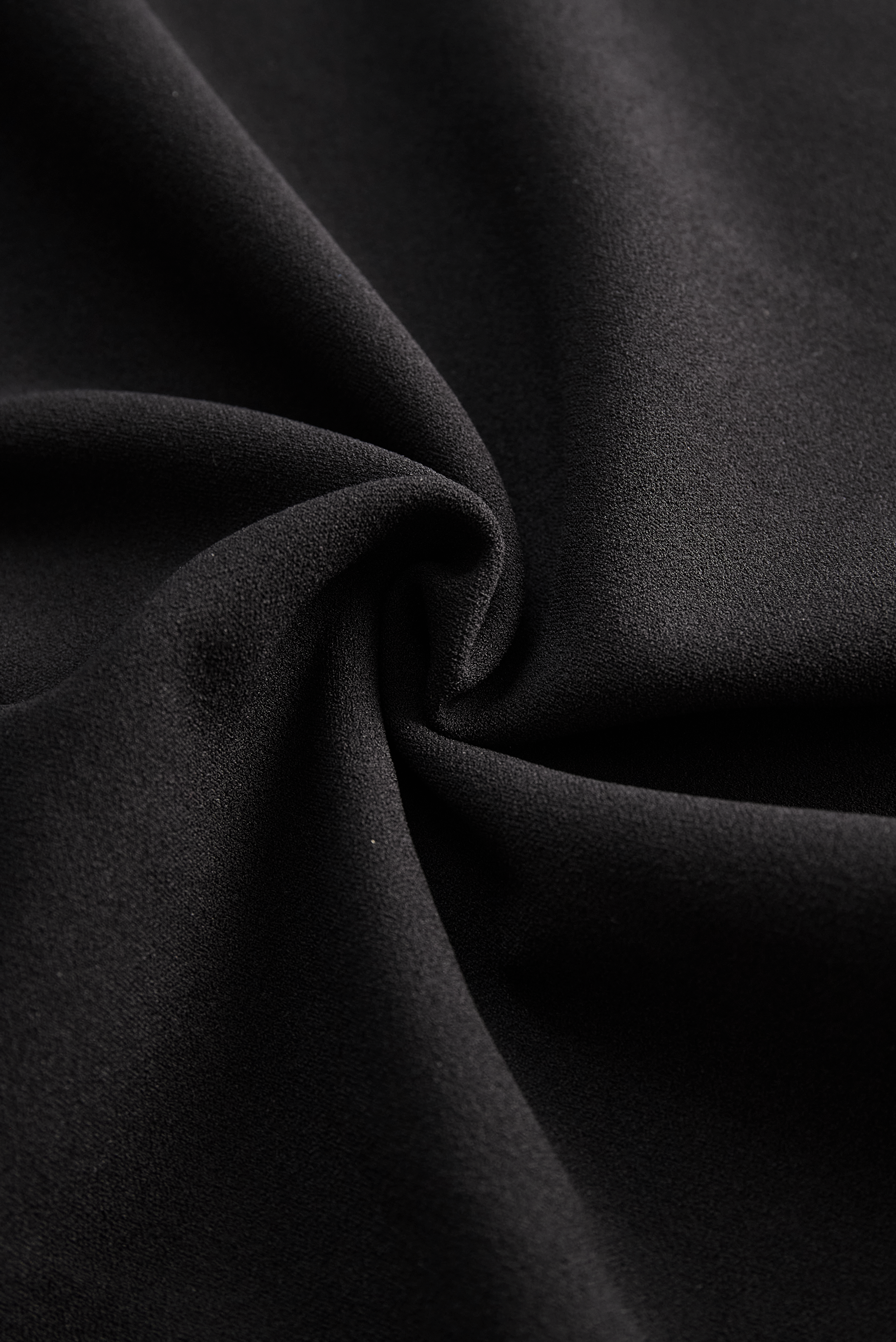 Refined Black Sheath Dress with Mandarin Collar