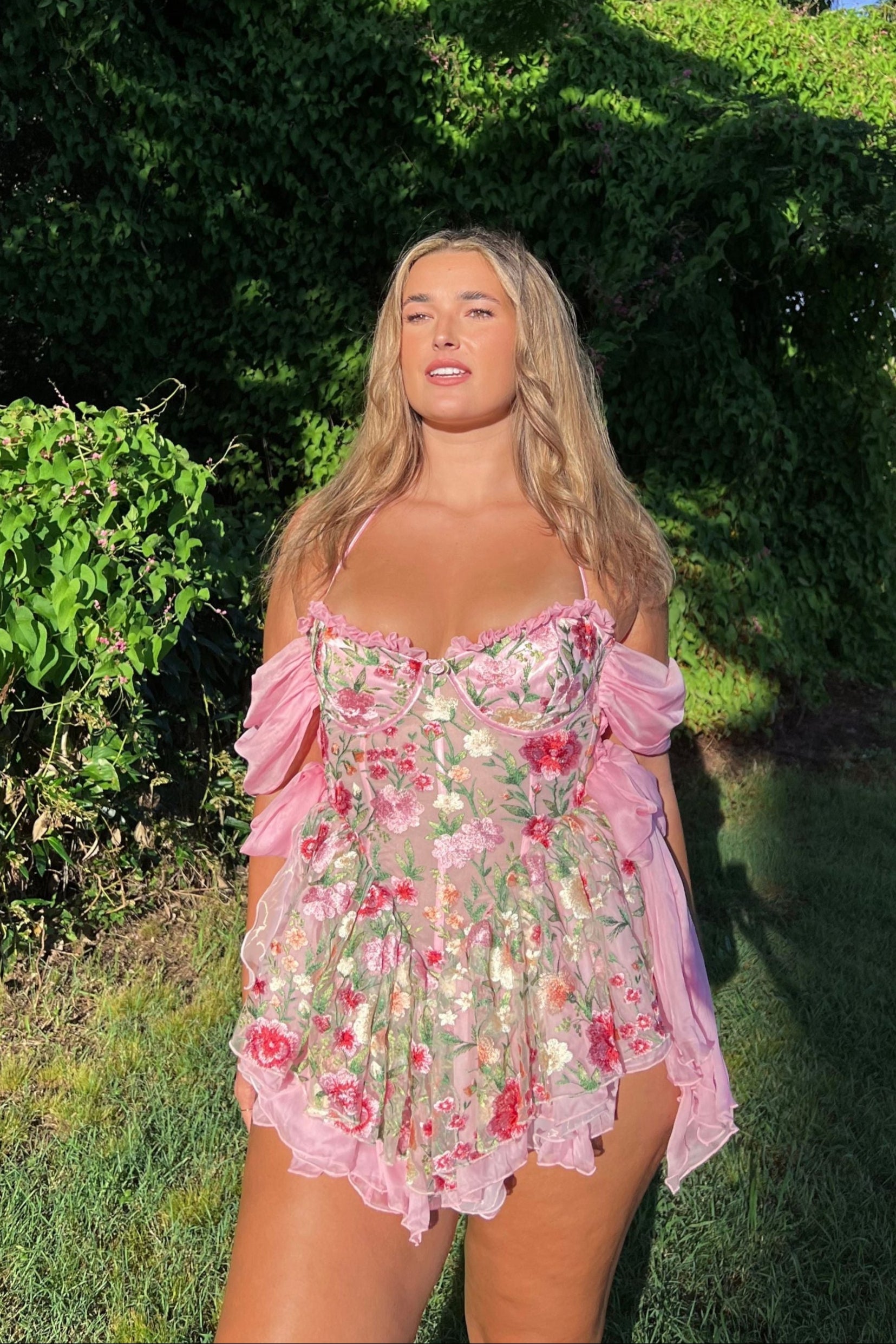 The Silk Mini Dress