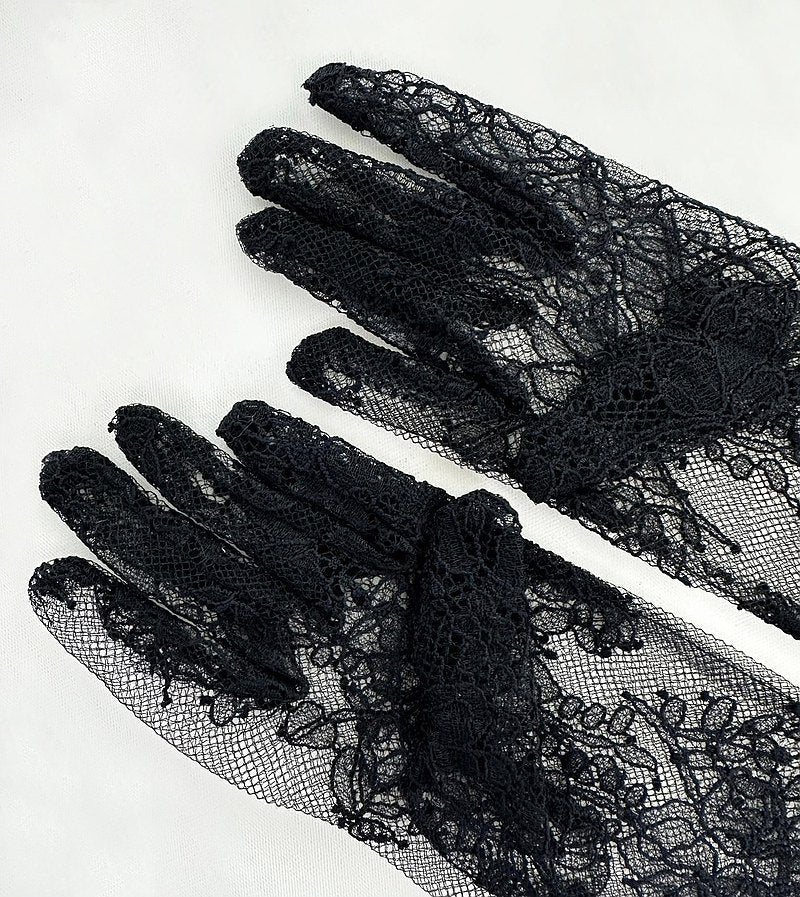 Lace Handmade Long Gloves