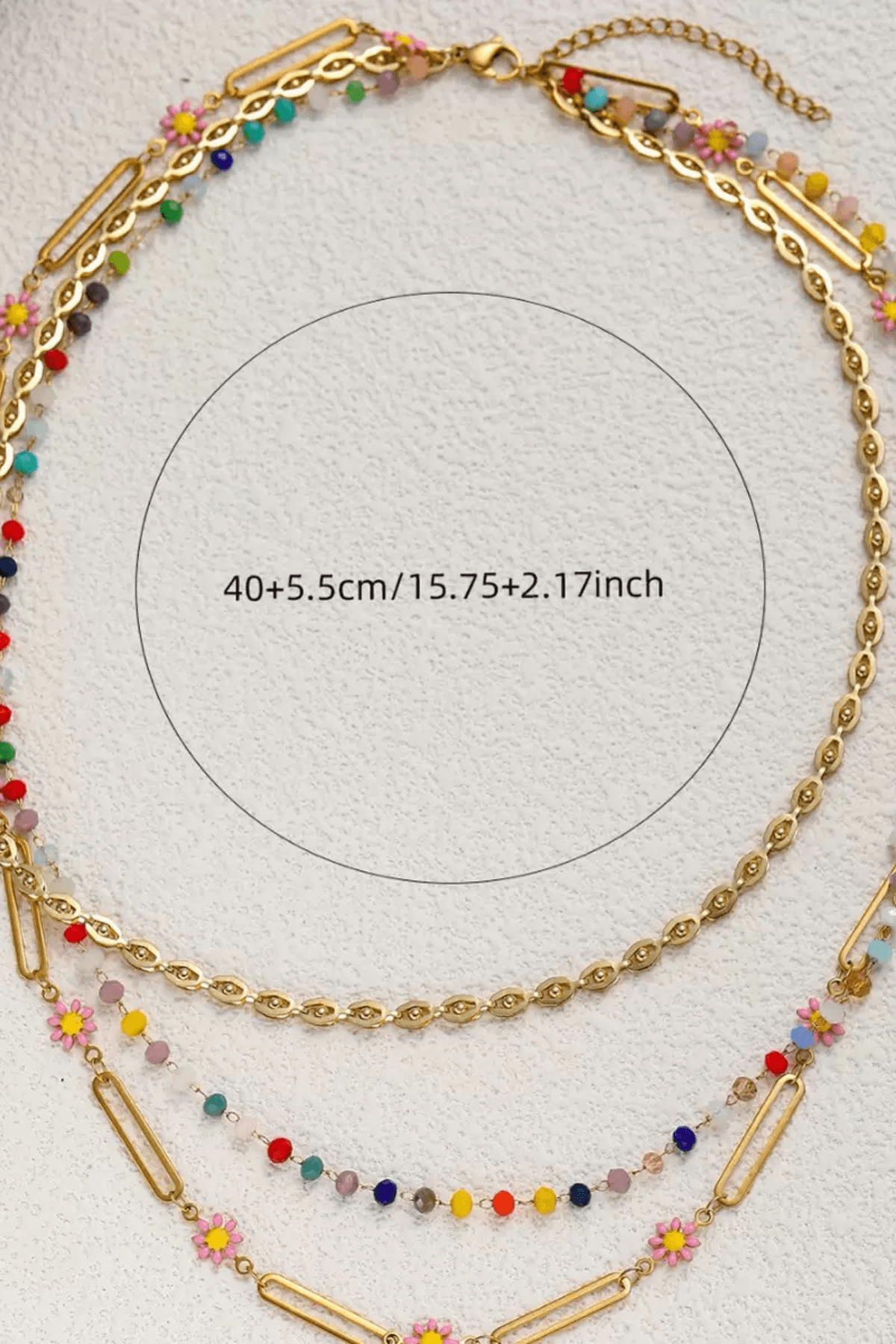 Gold Layered Chain Necklace