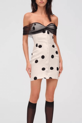 Off Shoulder Mini Dress