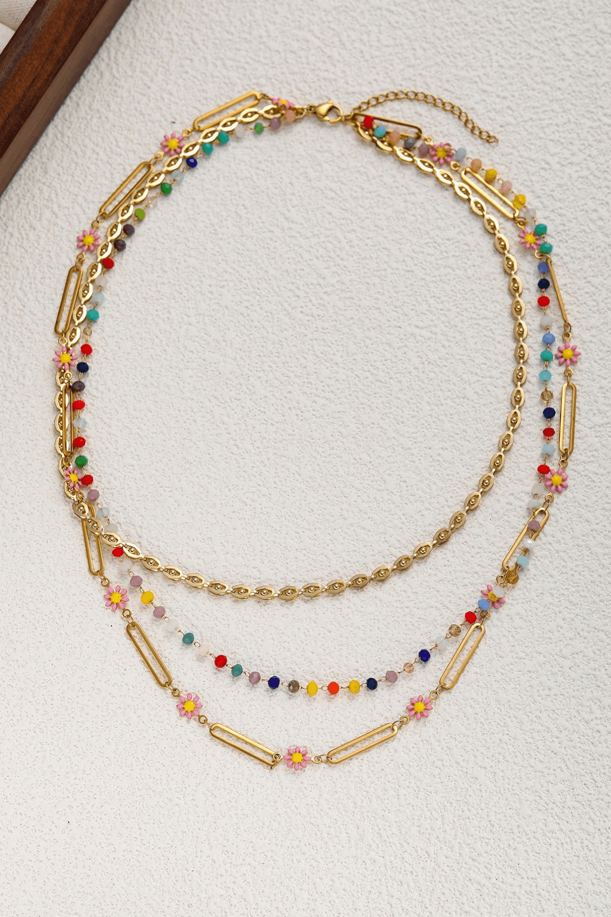 Gold Layered Chain Necklace