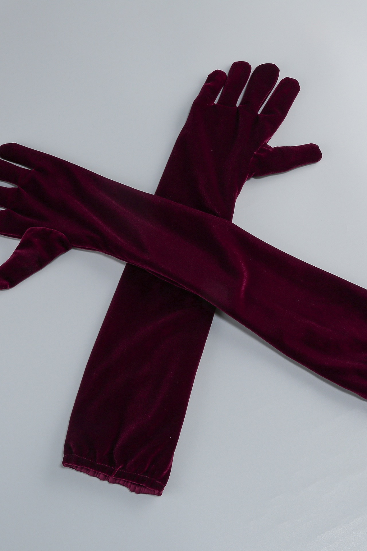 Maxi Dress with Long Gloves