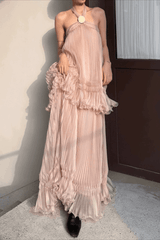 Blush Pink Maxi Dress