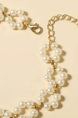 Flower Woven Choker Necklace