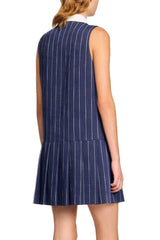 Mini Dress in Navy Blue
