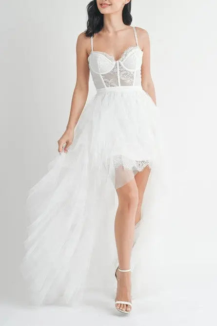 Forever Love Maxi Dress - White