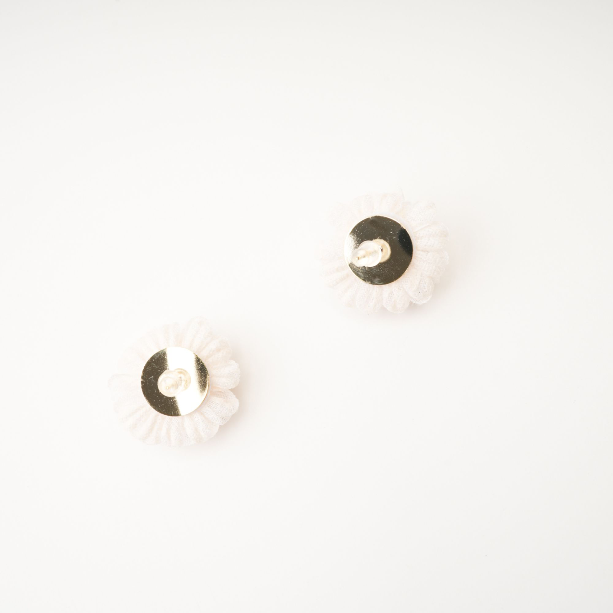 Floral-Motif Earrings