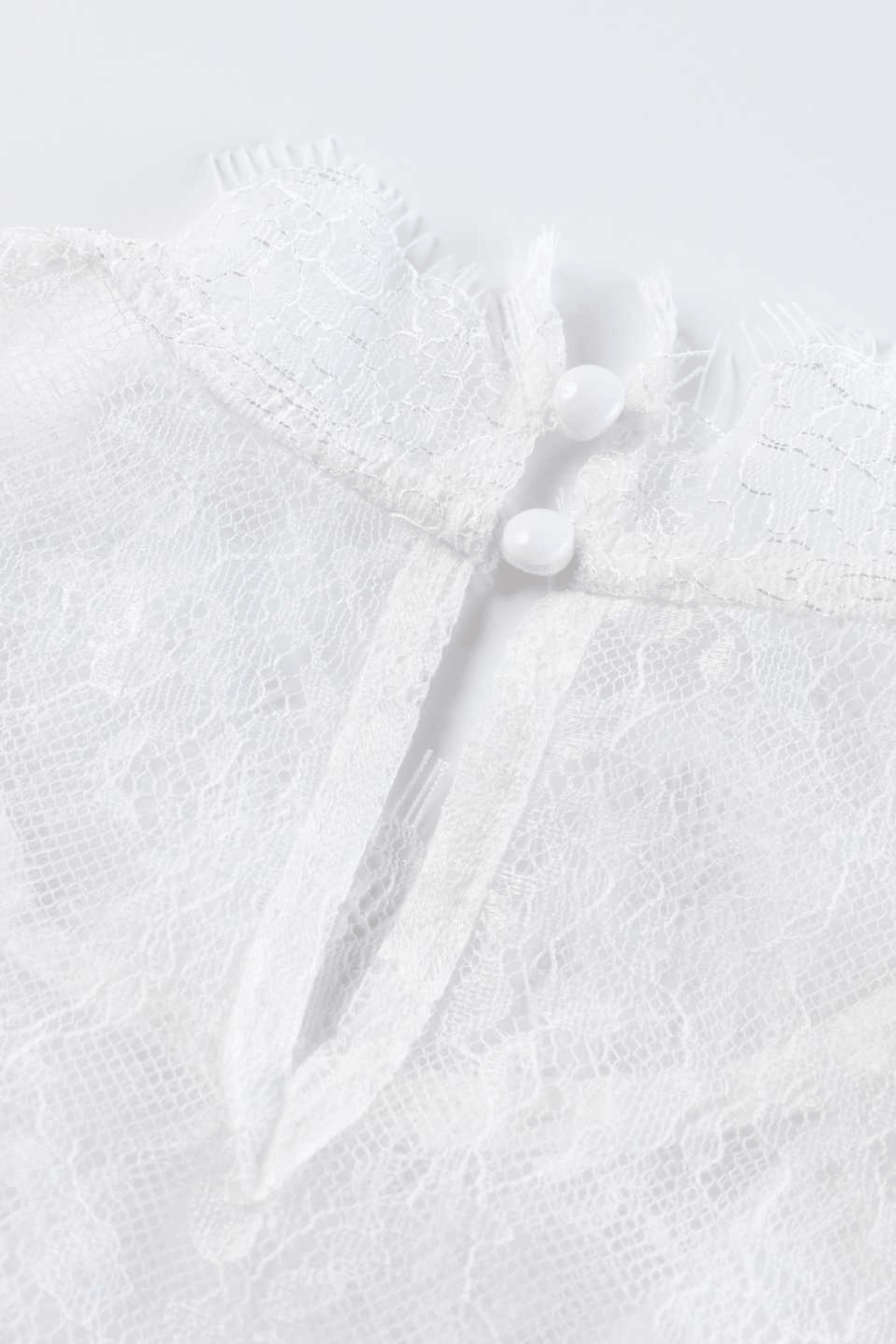 White Lace Halter Neck Ruched A Line Mini Dress