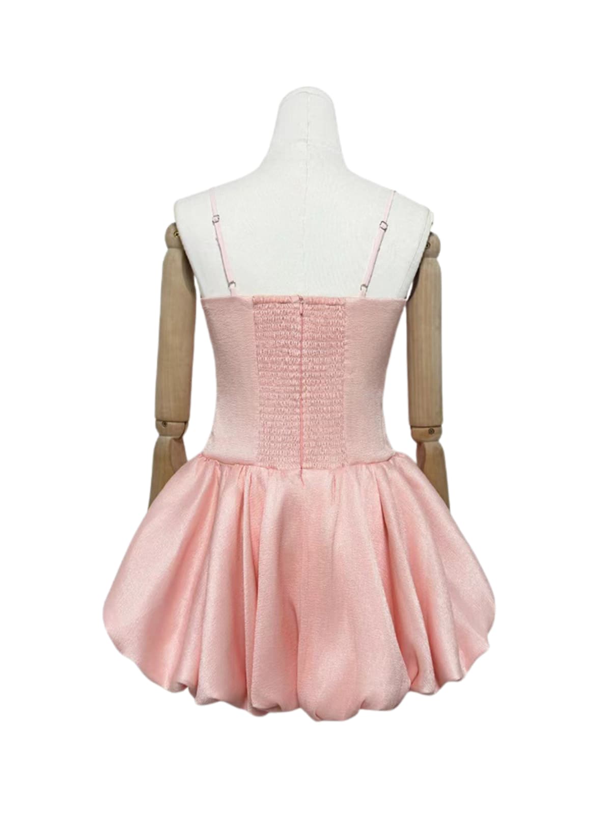 3D Flower Bud Mini Dress