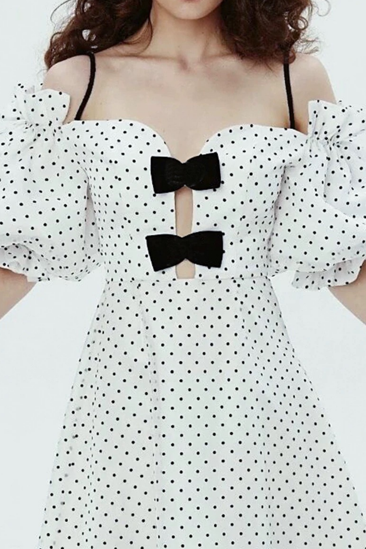 White Off-Shoulder Midi Dress