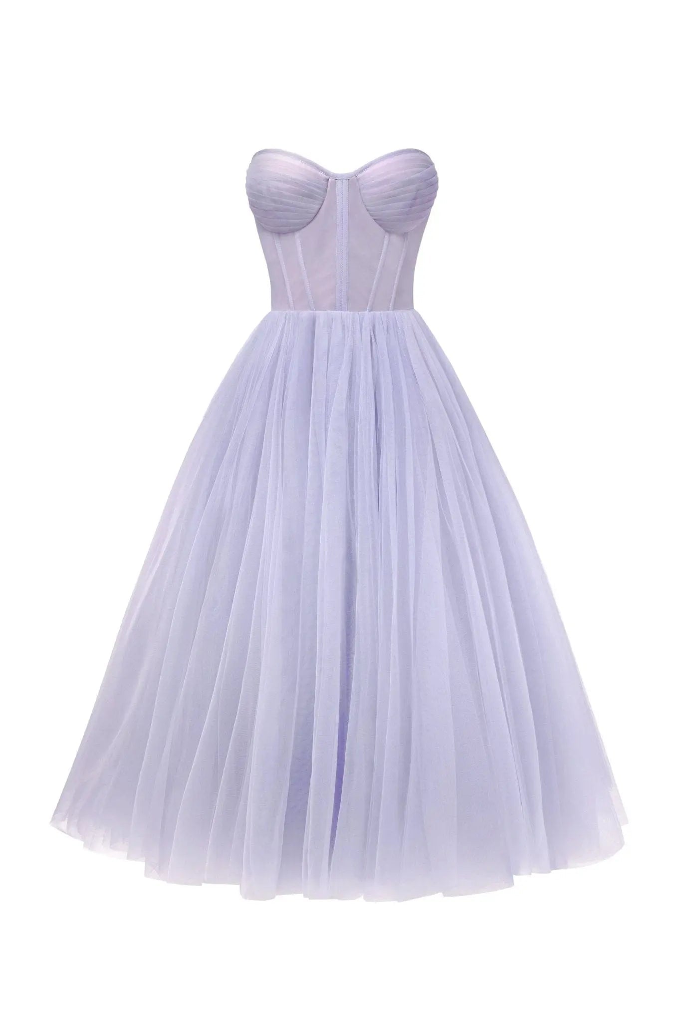 Puffy Midi Dress