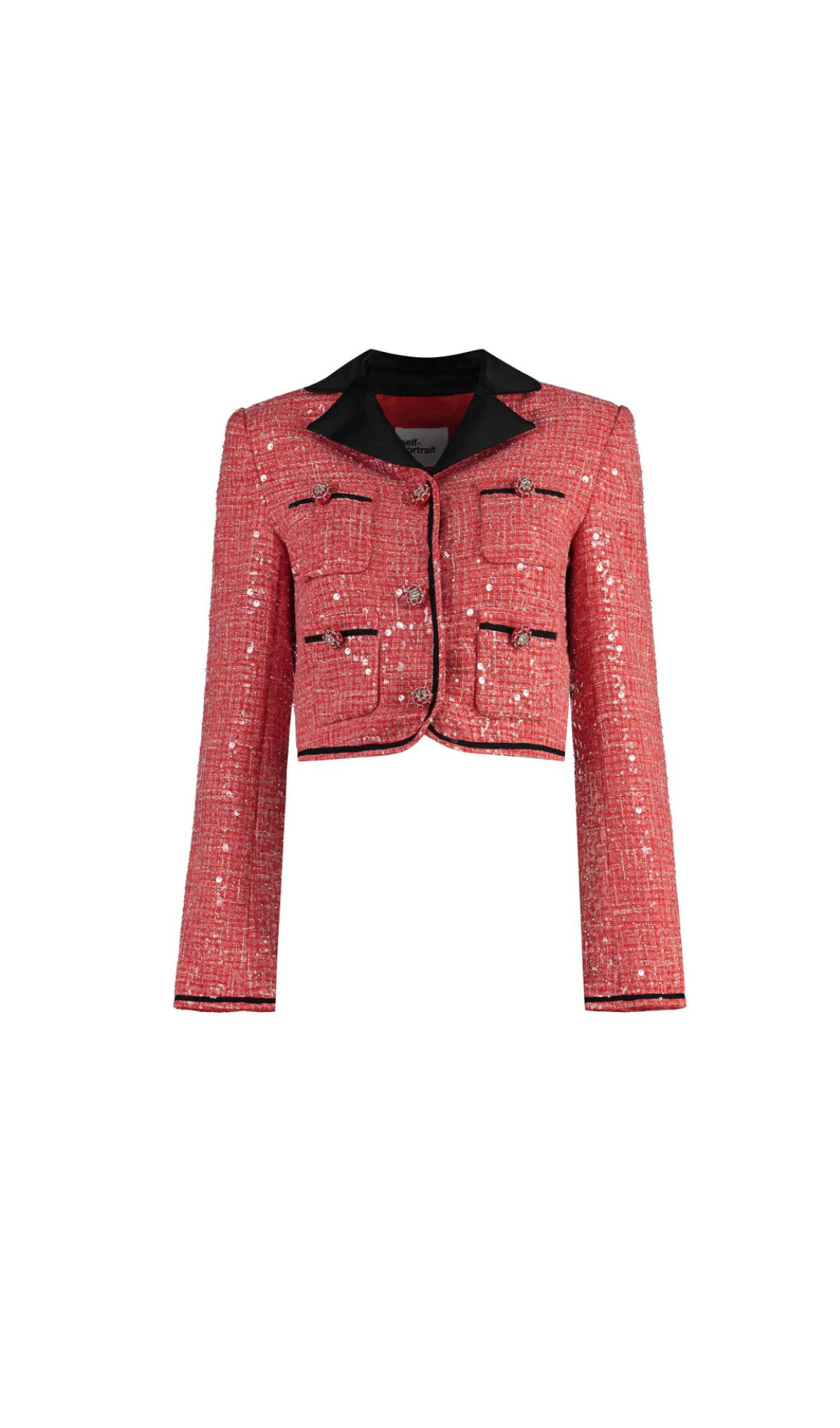 Red Boucle Jackets