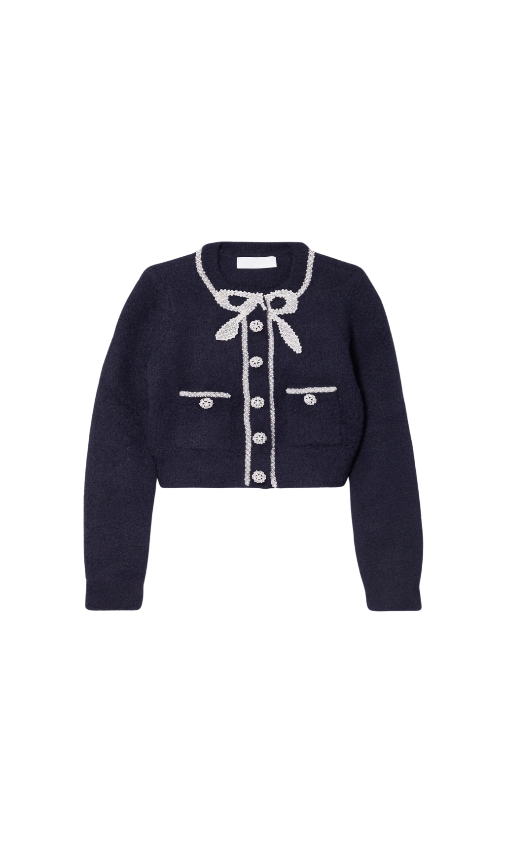Navy Soft Knit Cardigan