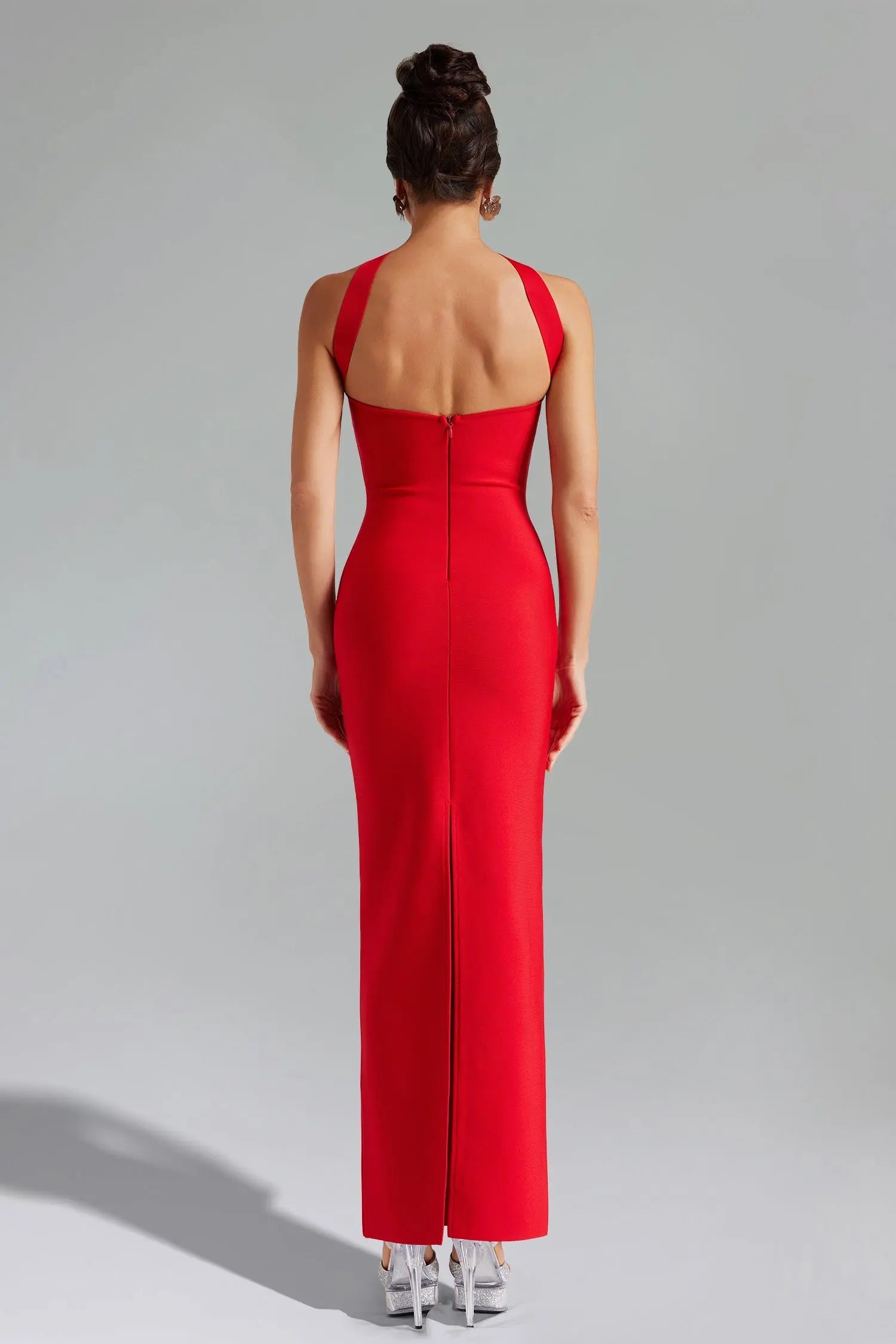 Rosee Sleeveless Bandage Maxi Dress