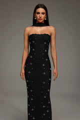 Sleeveless Bandage Maxi Dress