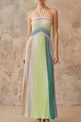 Serelith Knit Backless Maxi Dress