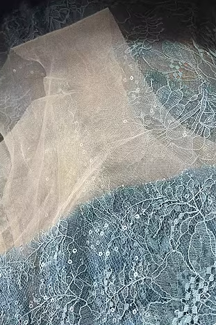 Blue Lace Dress