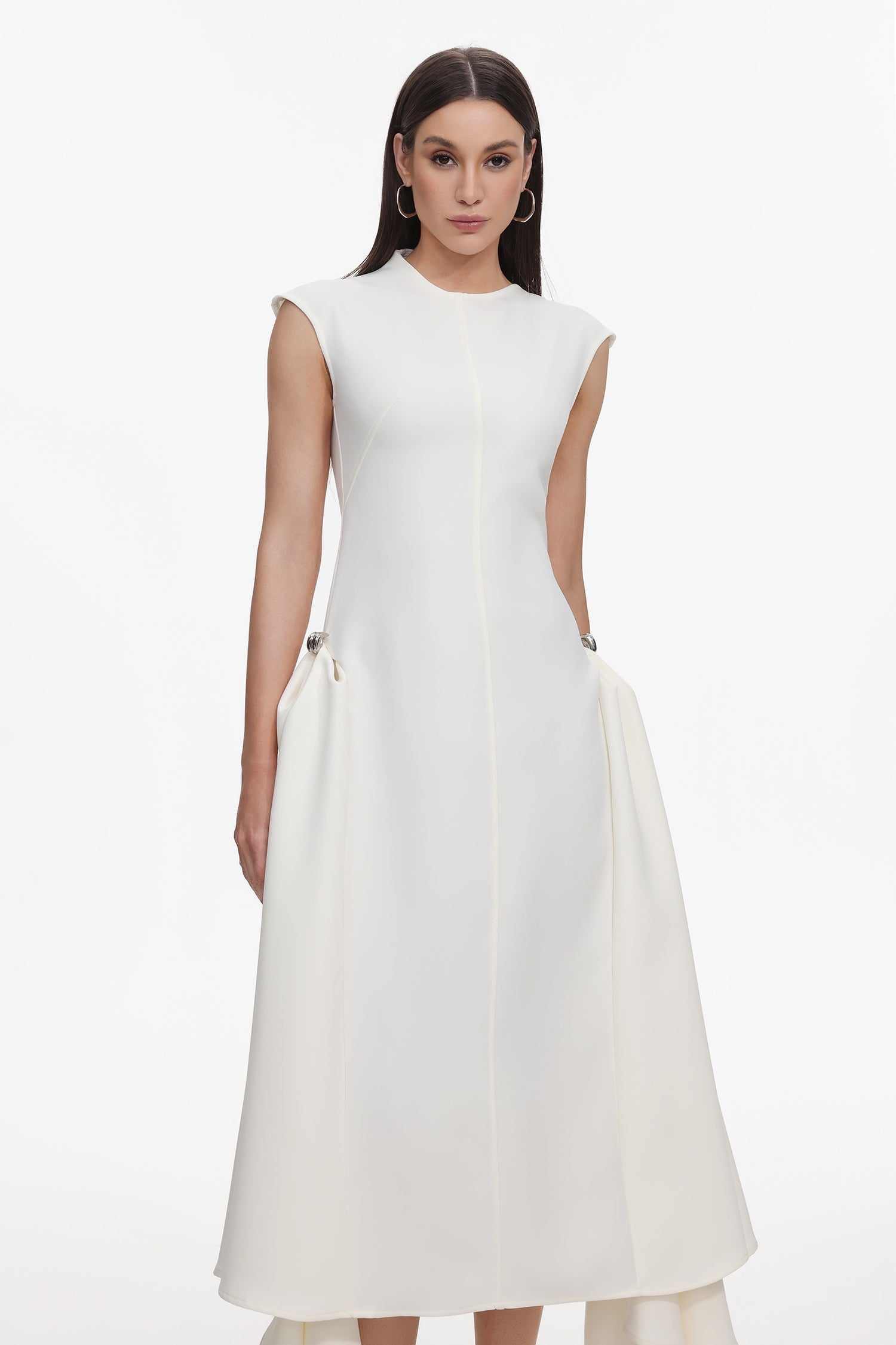 Choker Sleeveless Maxi Dress