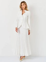 White Two Piece Set