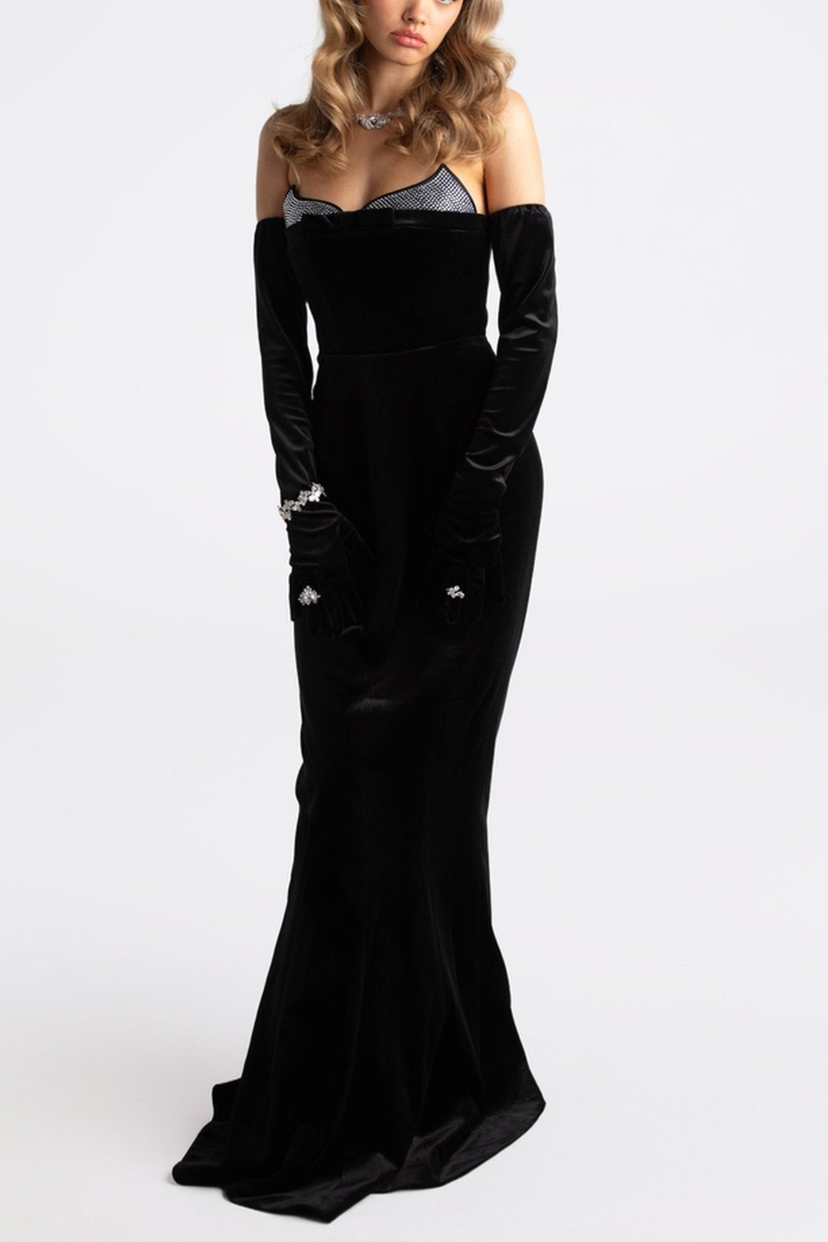 High Maxi Dress in Black