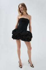 Violette Bubble Hem Mini Dress