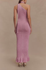 Celestino Floral Knit Maxi Dress - Pink