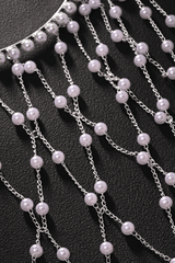 Multi-Strand Flowing Cascade Headpiece