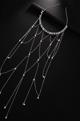 Layered Dangle Chain Headband