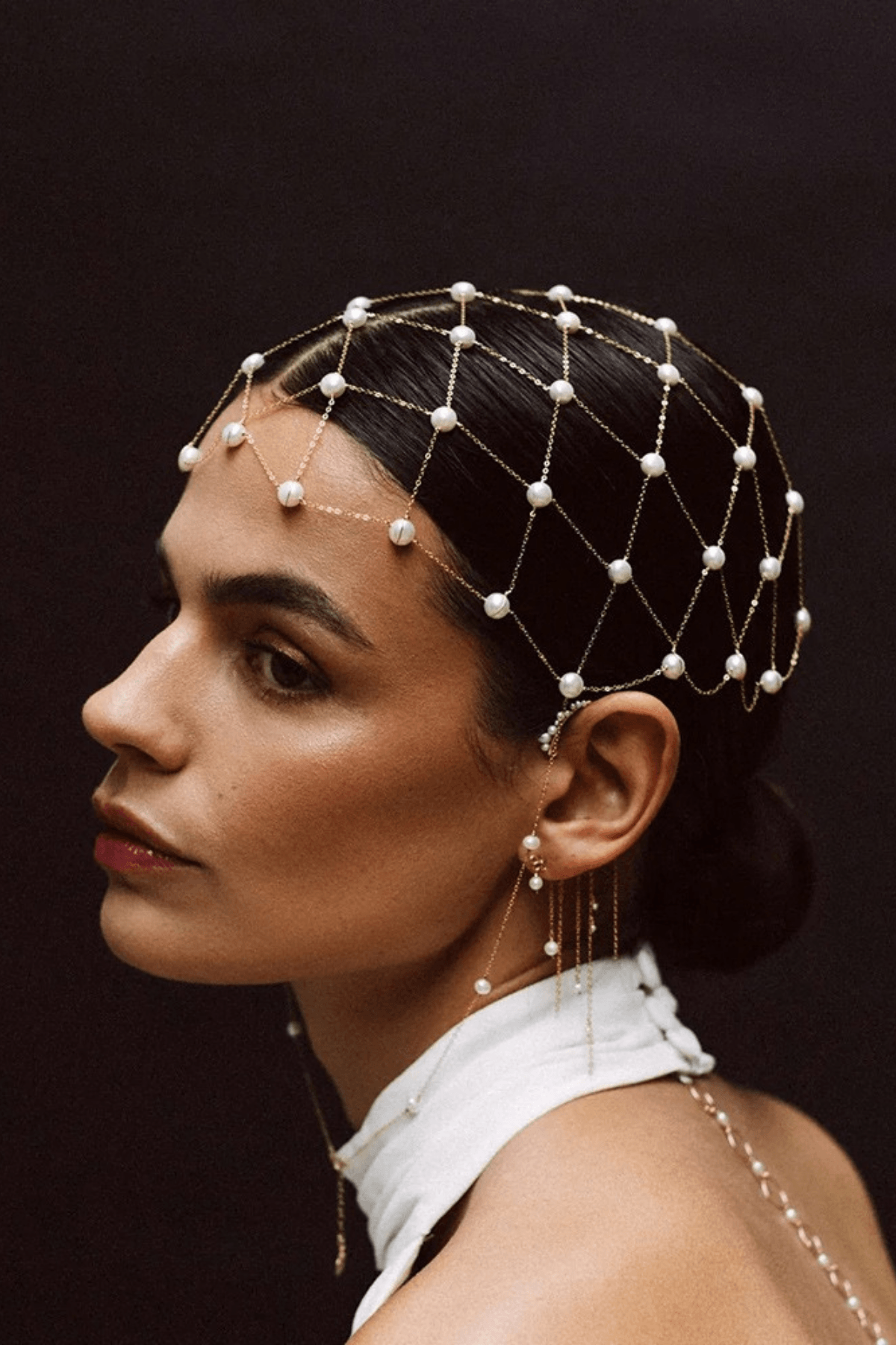 Grid Mesh Head Cage Head Chain