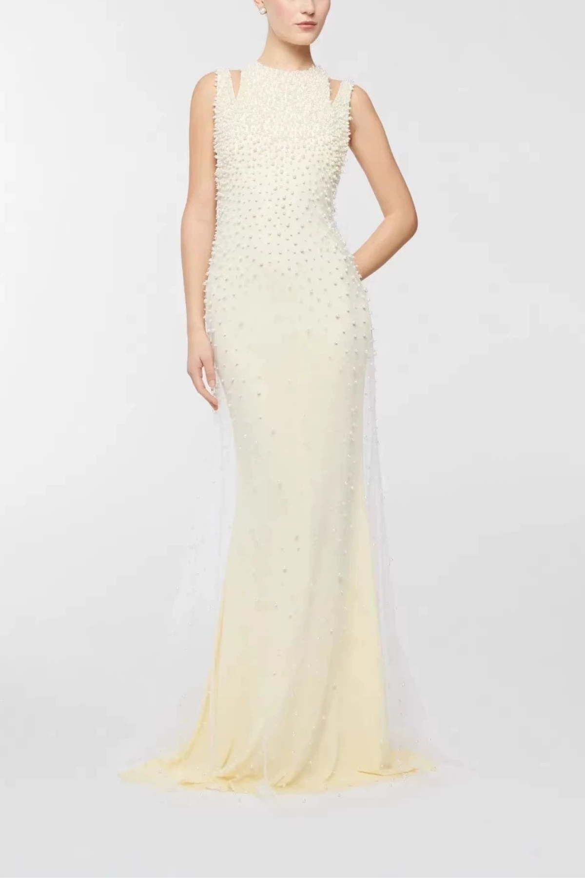 Embellished Off Shoulder Dress